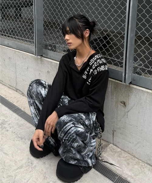 Never mind the XU(ネバーマインドザエックスユー)の「【Never mind the XU】clip chain necklace / 【ネバーマインド ザ エックスユー】安全ピンチェーンネックレス(ネックレス・メンズ・シルバー・ONE SIZE)」の3枚目の写真