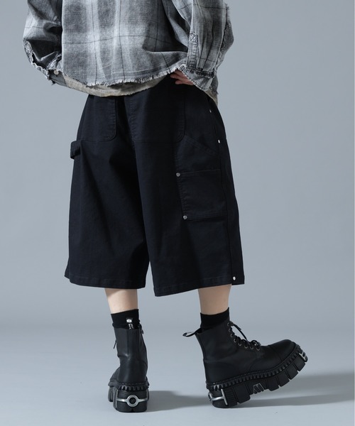 DANKE SCHON（ダンケシェーン）の「DankeSchon/ダンケシェーン/TCBLK W-KNEE SHORTS（その他パンツ・メンズ・ブラック・L/M）」の2枚目の写真
