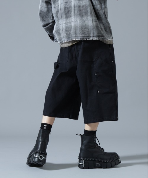 DANKE SCHON（ダンケシェーン）の「DankeSchon/ダンケシェーン/TCBLK W-KNEE SHORTS（その他パンツ・メンズ・ブラック・L/M）」の3枚目の写真