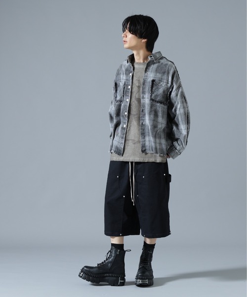 DANKE SCHON（ダンケシェーン）の「DankeSchon/ダンケシェーン/TCBLK W-KNEE SHORTS（その他パンツ・メンズ・ブラック・L/M）」の7枚目の写真