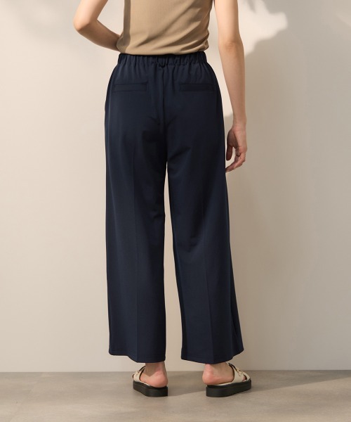 ketty(ケティ)の「CICA配合サークルストレッチイージーワイドパンツ≪洗濯機で洗える≫(その他パンツ・レディース・ブラック/ネイビー・M)」の11枚目の写真