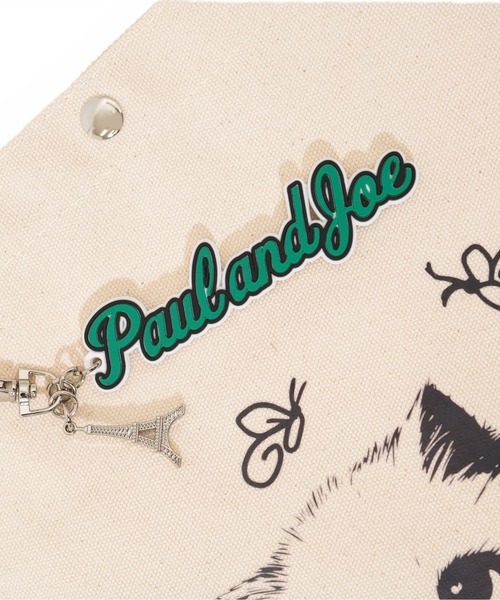 PAUL & JOE ACCESSOIRES(ポールアンドジョーアクセソワ)の「【PAUL & JOE ACCESSOIRES /ポール アンド ジョー アクセソワ 】 CANVAS(LOGO CHARM) ロゴチャーム付き縦型トートバッグ(トートバッグ・レディース・イエロー/ブラウン/ブラック/ブルー・FREE)」の20枚目の写真