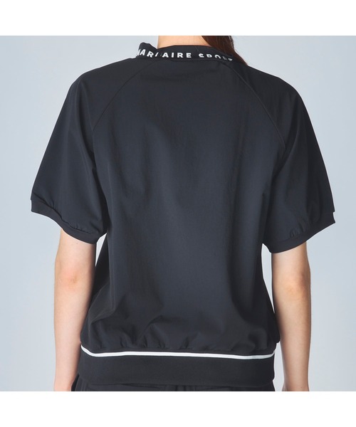 marie claire(マリ・クレール)の「【marie claire:マリ.クレール】レディースストレッチ半袖プルオーバー モックネックシャツ ゴルフ(Tシャツ/カットソー・レディース・ホワイト/ネイビー/ブラック・MEDIUM/LARGE/X-LARGE/XX-LARGE)」の20枚目の写真