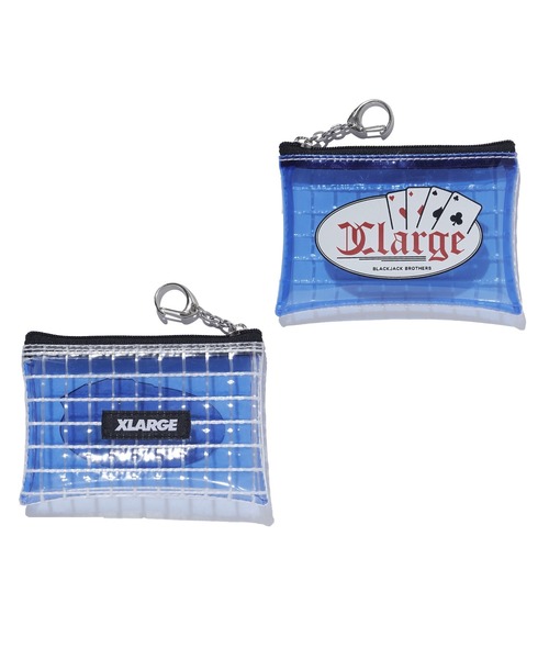 XLARGE(エクストララージ)の「GRAFFITI COIN PURSE(コインケース・メンズ・ブラック/ブルー/クリア/ピンク・ONE SIZE)」の3枚目の写真