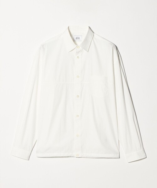 UNITED ARROWS & SONS（ユナイテッドアローズアンドサンズ）の「＜UNITED ARROWS & SONS＞ BOX SHIRT BLOUSON/シャツ（シャツ/ブラウス・メンズ・その他1/ホワイト・M/XL/L/S）」の2枚目の写真