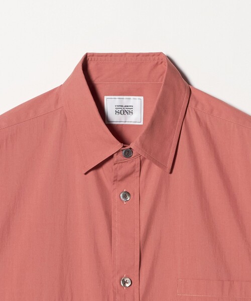 UNITED ARROWS & SONS（ユナイテッドアローズアンドサンズ）の「＜UNITED ARROWS & SONS＞ BOX SHIRT BLOUSON/シャツ（シャツ/ブラウス・メンズ・その他1/ホワイト・M/XL/L/S）」の4枚目の写真