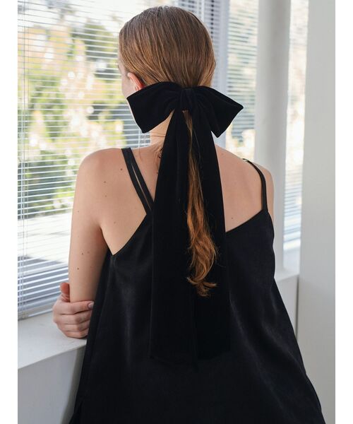 ELENDEEK×jardin des cheveux】リボンバレッタ（バレッタ/ヘアクリップ