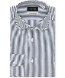 SUITIST（スーティスト）の「【綿混双糸 ストレッチ】スーティスト ワイドカラー ビジネス ドレス 長袖 ワイシャツ（ビジネスシャツ）」