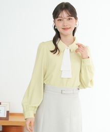 ASTORIA ODIER（アストリアオディール）の「デタッチャブルボウタイブラウス（２WAY仕様）（シャツ/ブラウス）」