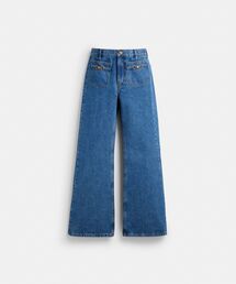 COACH（コーチ）の「スカルプテッド C デニム パンツ（その他パンツ）」