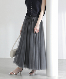 La TOTALITE | 【洗える】CHOKLATE PARIS /チョコレートパリ  チュールロングスカート(スカート)