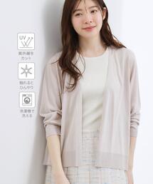高評価！【UVカット】ベーシックショートカーディガン