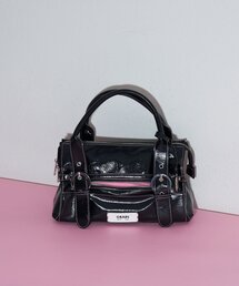 GRAIN（グレイン）の「【GRAIN/グレイン】バイカラーステッチヴィンテージハンドバッグ（トートバッグ）」