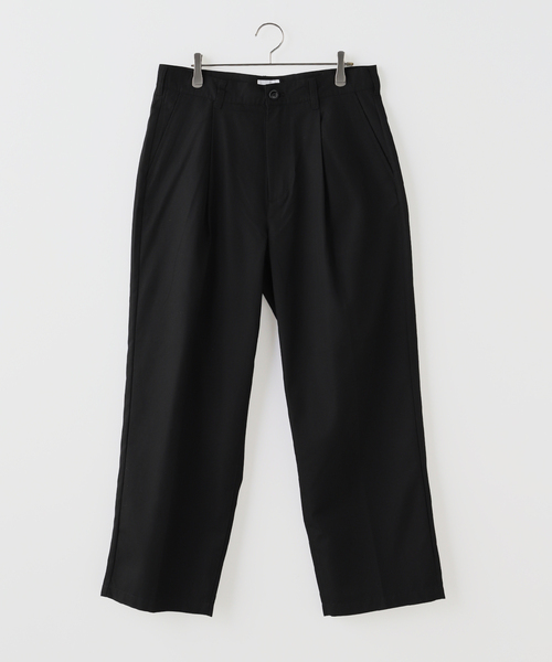 OBEY(オベイ)の「OBEY / オベイ OTIS PLEATED PANT(スラックス・メンズ・ブラック/ベージュ・30/32)」の5枚目の写真