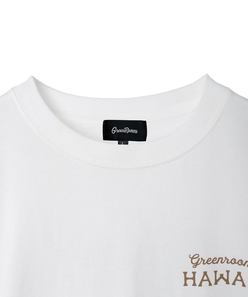 GREENROOM(グリーンルーム)の「【GREENROOM / グリーンルーム】MATTHEW ALLEN L/S TEE(Tシャツ/カットソー・メンズ・スミクロ/ホワイト・LARGE/X-LARGE/MEDIUM)」の9枚目の写真