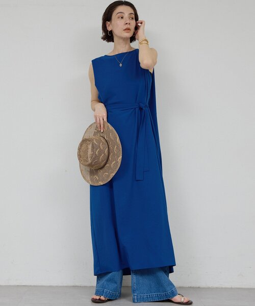 GALLARDAGALANTE（ガリャルダガランテ）の「マルチWAYワンピース（ワンピース・レディース・ブルー/ブラック/ダークグレー・1/0）」の3枚目の写真