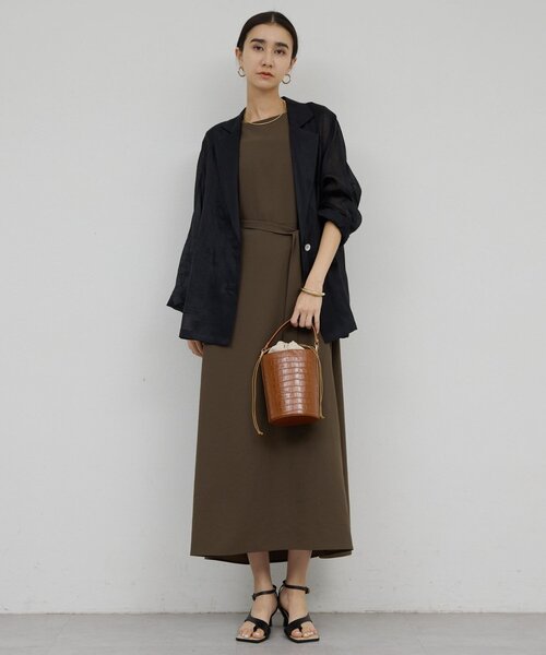 GALLARDAGALANTE（ガリャルダガランテ）の「マルチWAYワンピース（ワンピース・レディース・ブルー/ブラック/ダークグレー・1/0）」の21枚目の写真