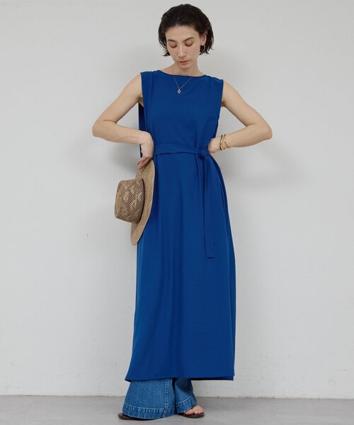 GALLARDAGALANTE（ガリャルダガランテ）の「マルチWAYワンピース（ワンピース・レディース・ブルー/ブラック/ダークグレー・1/0）」の19枚目の写真