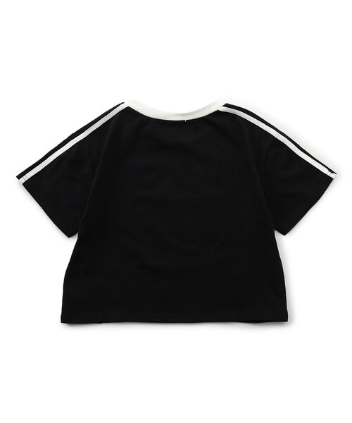 algy（アルジー）の「袖ラインナンバリング半袖Tシャツ（Tシャツ/カットソー・キッズ・サックスブルー/オフホワイト/ブラック・150/160/140/130）」の5枚目の写真