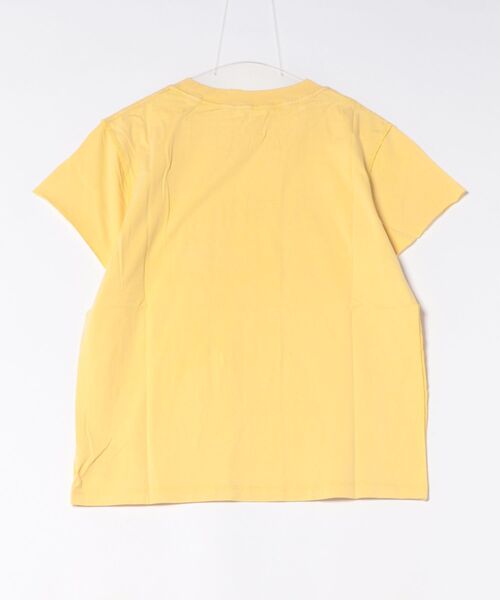 Pqran(クラン)の「【オリジナル図案】ピグメントTシャツ(Tシャツ/カットソー・レディース・イエロー/チャコール/キャメル・FREE)」の4枚目の写真