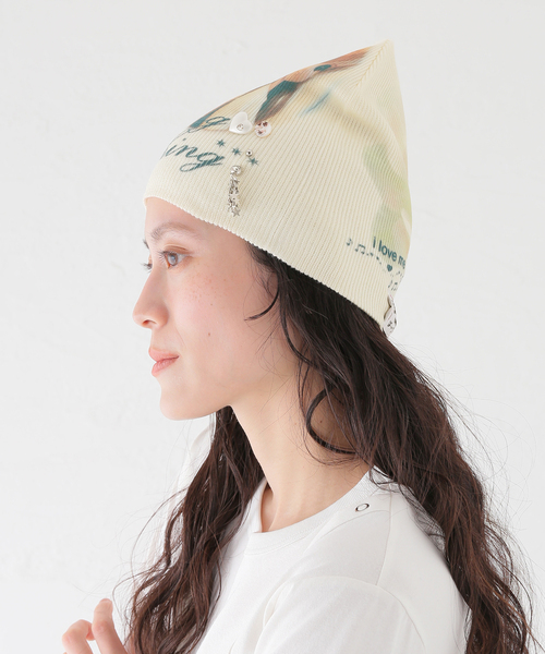 Oriens JOURNAL STANDARD（オリエンス ジャーナルスタンダード）の「【HOLECO/ホレコ】 Yumi beanie（NOTHING）（ニットキャップ/ビーニー・レディース・その他・FREE）」の7枚目の写真