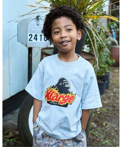 ファイヤーロゴ OG 半袖Tシャツ（Tシャツ/カットソー）｜XLARGE KIDS