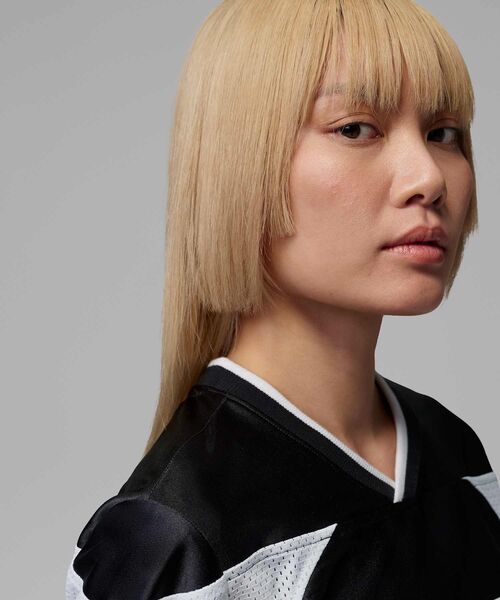 JORDAN BRAND(ジョーダンブランド)の「ジョーダン フライト ウィメンズユニフォーム / Jordan Flight Women's Jersey IF1158-010 Black(Tシャツ/カットソー・レディース・ブラック・XL/S/M/L/XS)」の14枚目の写真