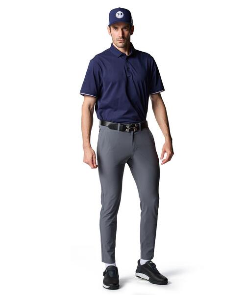 UNDER ARMOUR（アンダーアーマー）の「UAドライブ テーパードパンツ（ゴルフ/メンズ）（その他パンツ・メンズ・グレー×ホワイト・M/2XL/XL/L）」の7枚目の写真
