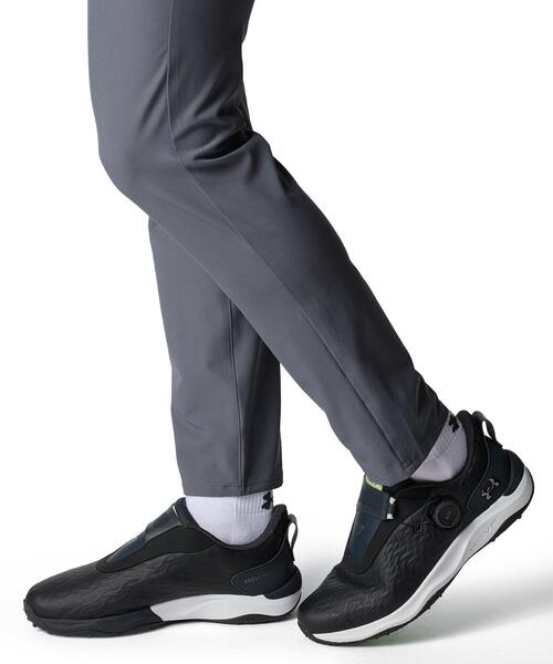 UNDER ARMOUR（アンダーアーマー）の「UAドライブ テーパードパンツ（ゴルフ/メンズ）（その他パンツ・メンズ・グレー×ホワイト・M/2XL/XL/L）」の6枚目の写真