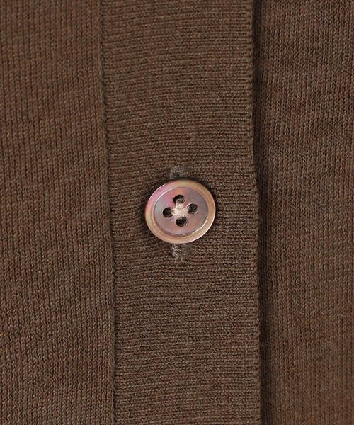 FRAMeWORK（フレームワーク）の「シルク混綿麻ノースリーブ2WAYカーディガン（カーディガン/ボレロ・レディース・ブルー/ブラック/ブラウン・FREE）」の15枚目の写真