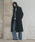 LEATHERY�i���U���[�j�́u�J�V�~�������g���_�b�t���t�[�h�p�[�J�[ �����O�R�[�g [�u���b�N]�i�_�b�t���R�[�g�j�v�b���̑�