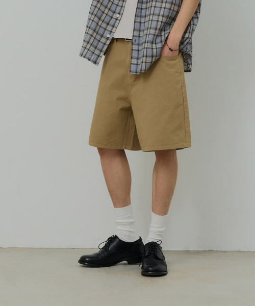 DESIRED(デシレッド)の「ハーフパンツ-FBSK2504D0X(その他パンツ・メンズ・Beige・MEDIUM/LARGE/X-LARGE)」の4枚目の写真