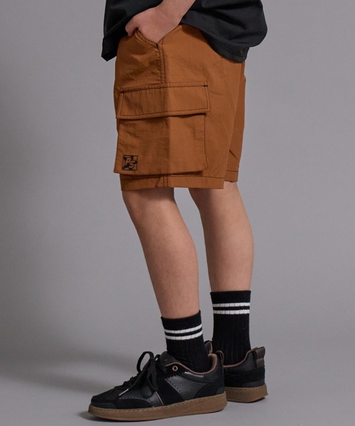 PAIRMANON STREET(ペアマノンストリート)の「【90-160cm】【水陸両用】ナイロン カーゴショートパンツ【PAIRMANON STREET】(その他パンツ・キッズ・ブラック/パープル/ブラウン/ライトグレー・110/160/130/150/90/140/120/100)」の18枚目の写真