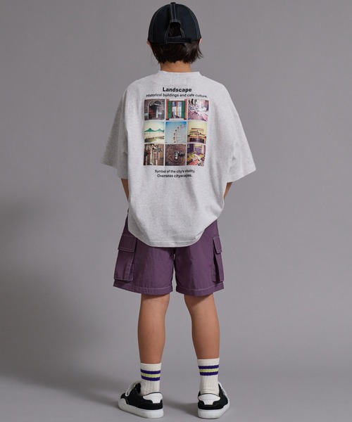 PAIRMANON STREET(ペアマノンストリート)の「【90-160cm】【水陸両用】ナイロン カーゴショートパンツ【PAIRMANON STREET】(その他パンツ・キッズ・ブラック/パープル/ブラウン/ライトグレー・110/160/130/150/90/140/120/100)」の11枚目の写真
