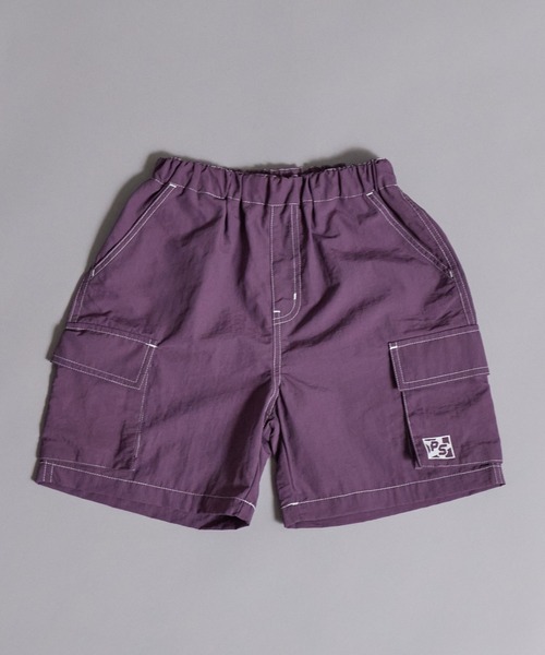 PAIRMANON STREET(ペアマノンストリート)の「【90-160cm】【水陸両用】ナイロン カーゴショートパンツ【PAIRMANON STREET】(その他パンツ・キッズ・ブラック/パープル/ブラウン/ライトグレー・110/160/130/150/90/140/120/100)」の10枚目の写真