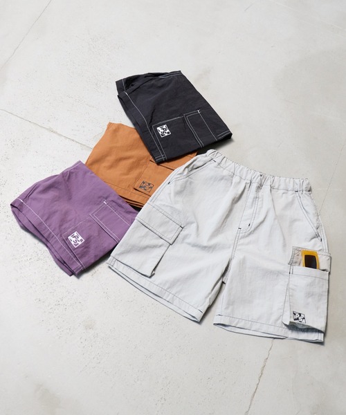 PAIRMANON STREET(ペアマノンストリート)の「【90-160cm】【水陸両用】ナイロン カーゴショートパンツ【PAIRMANON STREET】(その他パンツ・キッズ・ブラック/パープル/ブラウン/ライトグレー・110/160/130/150/90/140/120/100)」の5枚目の写真