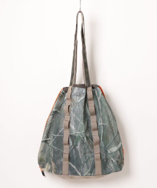 WEEKEND(ER)(ウィークエンダー)の「WEEKEND(ER)/ウィークエンダー トートバッグ 巾着 WKD MESH TOTE CAMO 7916201(トートバッグ・メンズ・カモフラージュ・FREE)」の7枚目の写真
