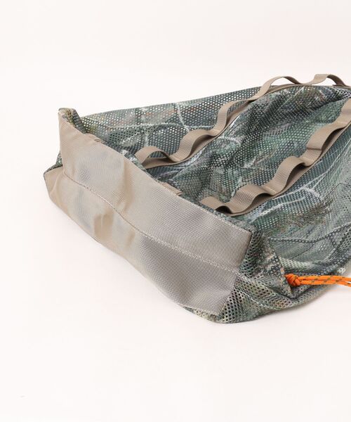 WEEKEND(ER)(ウィークエンダー)の「WEEKEND(ER)/ウィークエンダー トートバッグ 巾着 WKD MESH TOTE CAMO 7916201(トートバッグ・メンズ・カモフラージュ・FREE)」の8枚目の写真