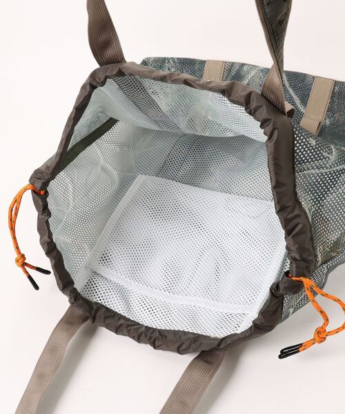 WEEKEND(ER)(ウィークエンダー)の「WEEKEND(ER)/ウィークエンダー トートバッグ 巾着 WKD MESH TOTE CAMO 7916201(トートバッグ・メンズ・カモフラージュ・FREE)」の9枚目の写真