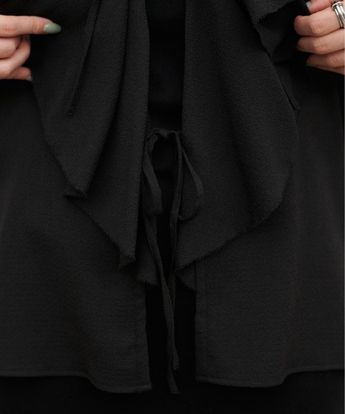 LARUTA（ラルータ）の「【LARUTA】［WEB限定］ヴィンテージメッシュフリルブラウス（シャツ/ブラウス・レディース・ブラック/ベージュ/オフホワイト・MEDIUM）」の21枚目の写真