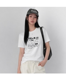 NTBC（エヌティービーシー）の「ゲーミングフレンズグラフィック半袖Tシャツ_2COLOR（Tシャツ/カットソー）」