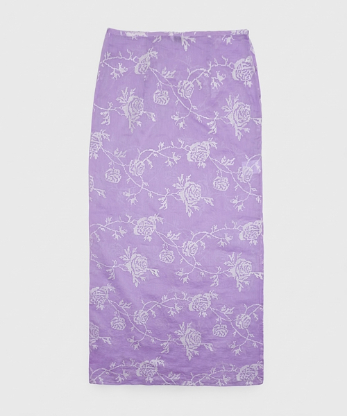 NUUANU(ヌアヌ)の「Chandra Long Skirt_Purple(スカート・レディース・その他・3/2/1)」の2枚目の写真