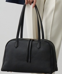 【新品】ラシエム　本革　ボストンバッグ　ブラック LASIEM｜ラシエムのボストンバッグ（ブラック/黒色系）通販 - ZOZOTOWN