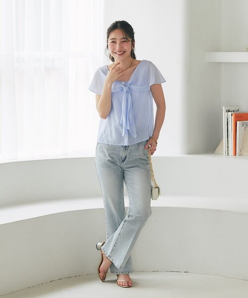 ラブティックボンボンフリルブラウス La boutique Bonbon（ラブティックボンボン） ブラウス シャツ フリル