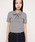 SLY�i�X���C�j�́uSTICH COMPACT KNIT TOPS �X�e�b�`�R���p�N�g�j�b�g�g�b�v�X �t�� �ĕ��i�j�b�g/�Z�[�^�[�j�v�b�ۃO���[
