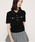 SLY�i�X���C�j�́uSTICH COMPACT KNIT TOPS �X�e�b�`�R���p�N�g�j�b�g�g�b�v�X �t�� �ĕ��i�j�b�g/�Z�[�^�[�j�v�b�u���b�N