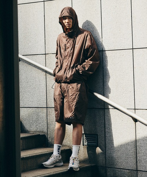 HUF(ハフ)の「CROSS CONDITIONS UL NYLON JACKET(ブルゾン・メンズ・カモフラージュ/ネイビー/ブラウン・XL/L/M/S)」の1枚目の写真