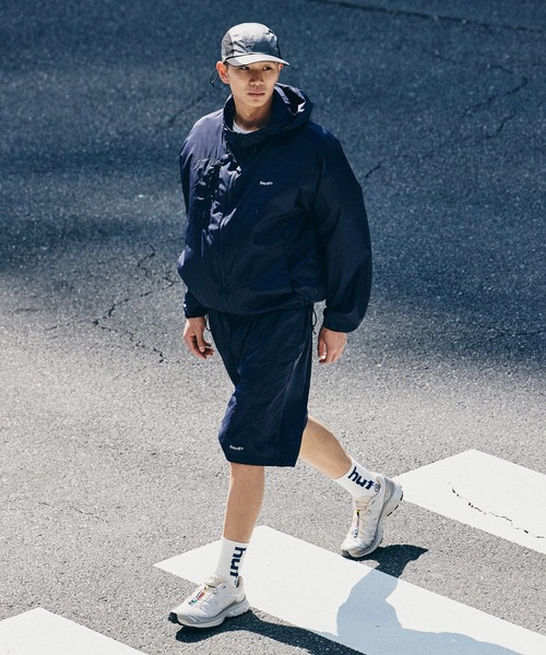 HUF(ハフ)の「CROSS CONDITIONS UL NYLON JACKET(ブルゾン・メンズ・カモフラージュ/ネイビー/ブラウン・XL/L/M/S)」の13枚目の写真