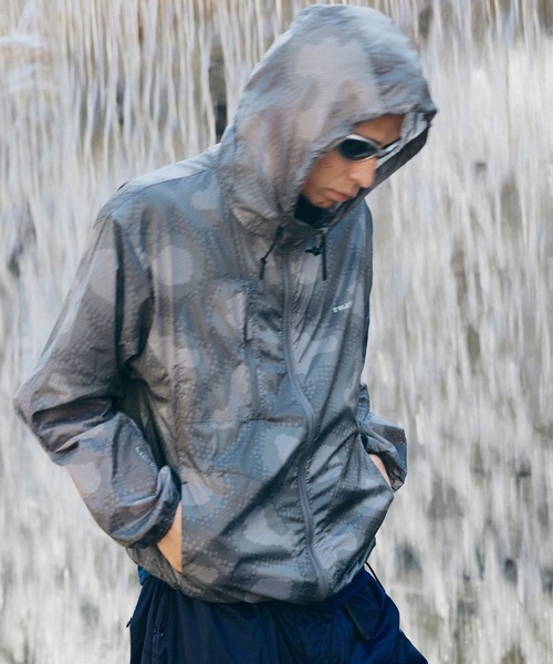 HUF(ハフ)の「CROSS CONDITIONS UL NYLON JACKET(ブルゾン・メンズ・カモフラージュ/ネイビー/ブラウン・XL/L/M/S)」の9枚目の写真