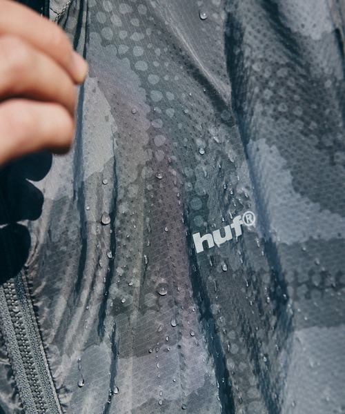 HUF(ハフ)の「CROSS CONDITIONS UL NYLON JACKET(ブルゾン・メンズ・カモフラージュ/ネイビー/ブラウン・XL/L/M/S)」の10枚目の写真